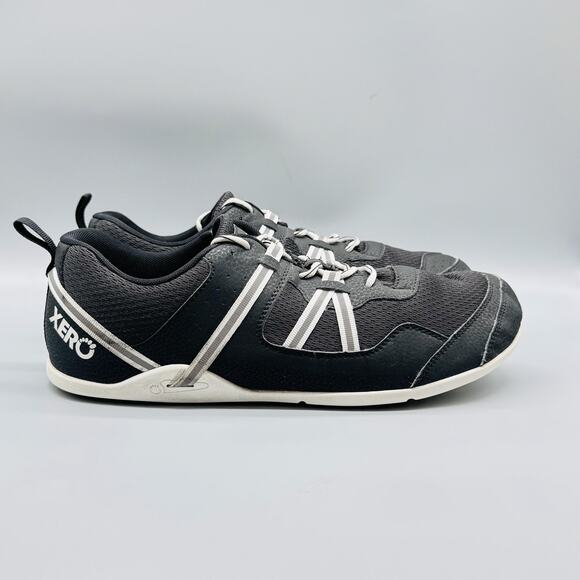Xero Shoes Mens 13 Black Prio Minimalist Barefoot Running Athletic Sneakers